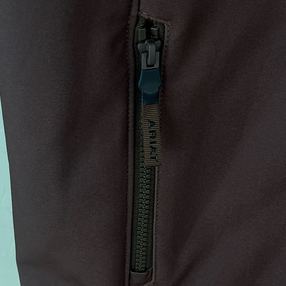 Ariat Logan soft shell zip up vest brown southwest print large - Picture 14 of 14